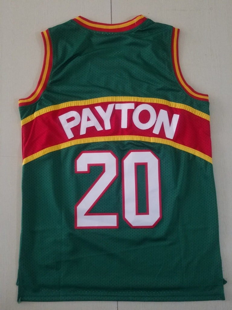 seattle supersonics #20 gary payton Supersonics 20 Red s-xxl Style 2