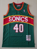 seattle supersonics #40 shawn kemp Supersonics 40 Red s-xxl Style 2