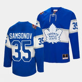 toronto maple leafs #35 ilya samsonov royal 2024 nhl all-star