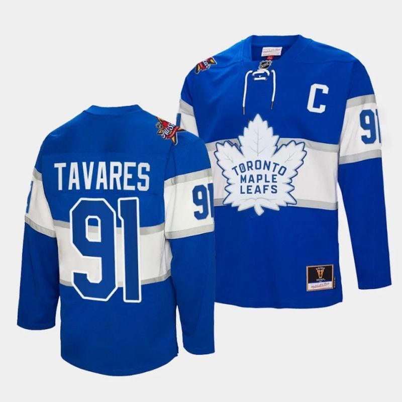 toronto maple leafs #91 john tavares royal 2024 nhl all-star