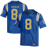 ucla bruins Troy Aikman 8 Blue