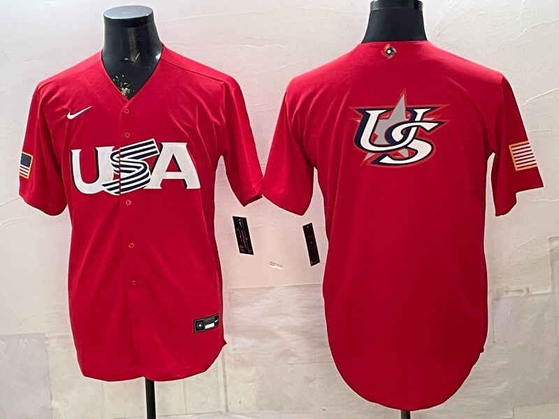 usa baseball red 2026 world baseball classic 26 World Cup Style 2