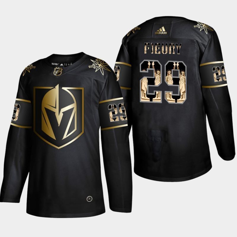 vegas golden knights #29 marc-andre fleury Statue of Liberty