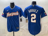 venezuela baseball #2 luis arraez Blue 2026 world baseball classic 26 World Cup