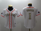 women Houston Astros #1 Carlos Correa Style 1