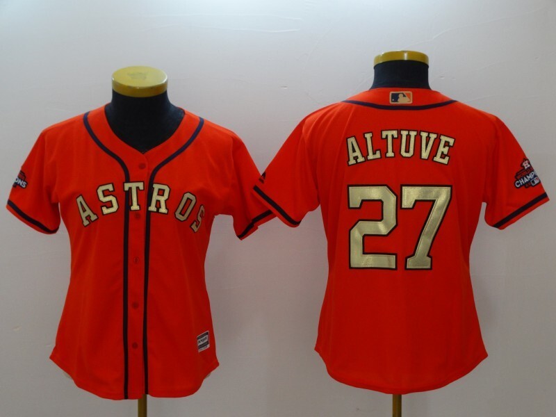 women Houston Astros #27 Jose Altuve Style 1